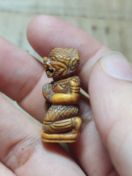 เครื่องรางหนุมานหน้าโขนหลวงพ่อสุ่นวัดศาลากุนเก่าๆ รูปที่ 2