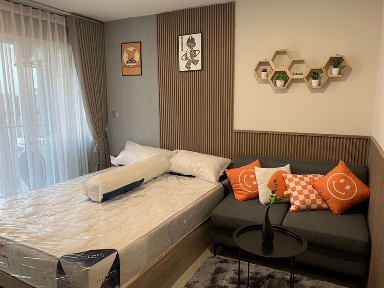 อื่นๆ ไม่อนุญาต ตกแต่งครบ 2024 ขายคอนโด Kave Town Island (พร้อมผู้เช่า) ใกล้ ม.กรุงเทพ เฟอร์ครบ