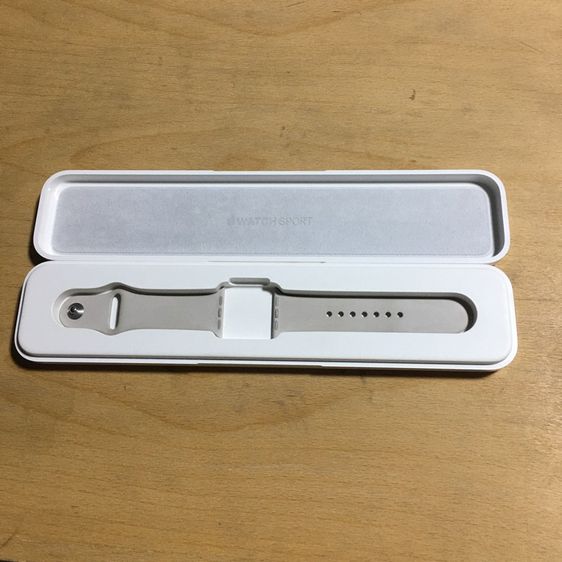สายนาฬิกา Apple Watch สีหมอก สีควันบุหรี่ ของแท้ ศูนย์ มือสอง สภาพดีมาก Size SและM ขนาด 41 40 38 ใส่ด้วยกันได้ พร้อมกล่องใส่ รูปที่ 4