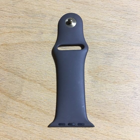 สายนาฬิกา Apple Watch สีเทาดำ สีนำ้ตาลเข้ม มือสอง สภาพดีมาก ของแท้ ศูนย์  Size SและM ขนาด 42 44 45 ใส่ด้วยกัน รูปที่ 5