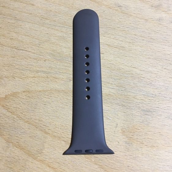 สายนาฬิกา Apple Watch สีเทาดำ สีนำ้ตาลเข้ม มือสอง สภาพดีมาก ของแท้ ศูนย์  Size SและM ขนาด 42 44 45 ใส่ด้วยกัน รูปที่ 7