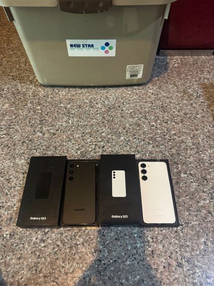 ขายSamsungS23สีดำและครีม128กิ๊กยกกล่องอีมี่ตรงจอขาวจั๊วๆสวยๆหายากสูนTrueจอสวยกริปหายากสูนTrueสวยๆถูกๆใช้งานดีทุกๆฟังชั่นถูกมากๆๆ รูปที่ 2