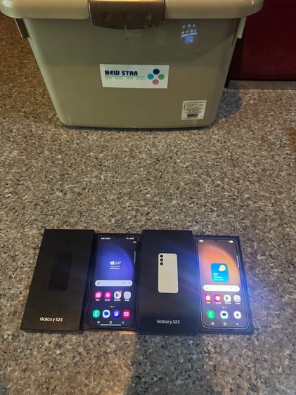 ขายSamsungS23สีดำและครีม128กิ๊กยกกล่องอีมี่ตรงจอขาวจั๊วๆสวยๆหายากสูนTrueจอสวยกริปหายากสูนTrueสวยๆถูกๆใช้งานดีทุกๆฟังชั่นถูกมากๆๆ