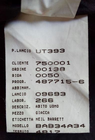 NEIL BARRETT สีเข้ม แบรนด์หรู รูปที่ 10