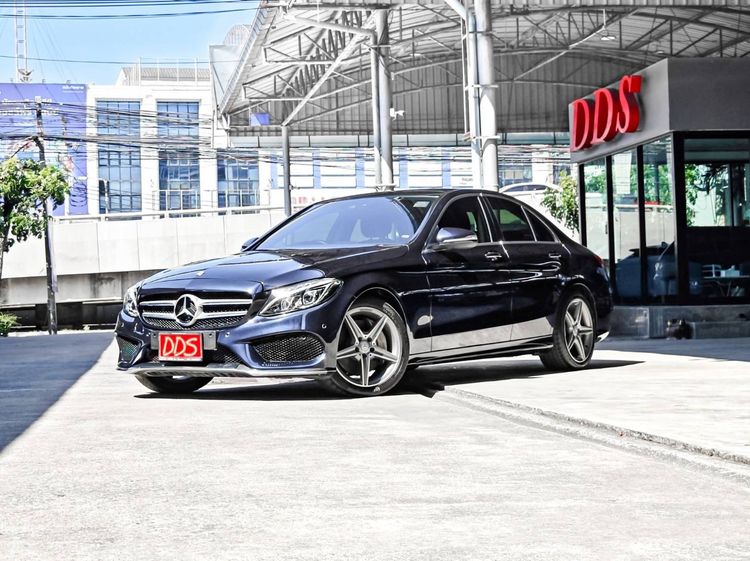 รถ Mercedes-Benz C-Class C250 สี น้ำเงิน