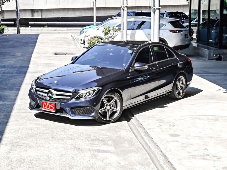 Mercedes-Benz C-Class 2016 C250 Sedan เบนซิน เกียร์อัตโนมัติ น้ำเงิน รูปที่ 2