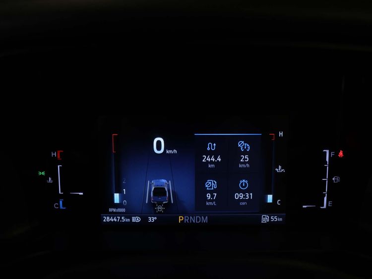 Ford Ranger 2023 2.0 Hi-Rider Wildtrak Pickup ดีเซล ไม่ติดแก๊ส เกียร์อัตโนมัติ ดำ รูปที่ 3