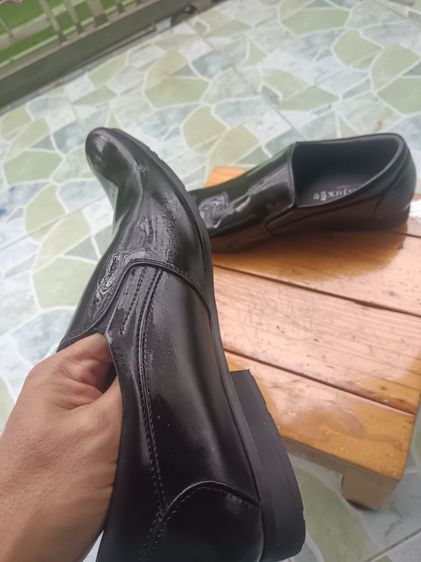 รองเท้าคุทชูหัวแหลมหนังวัวแท้ PAMAJACK รูปที่ 3