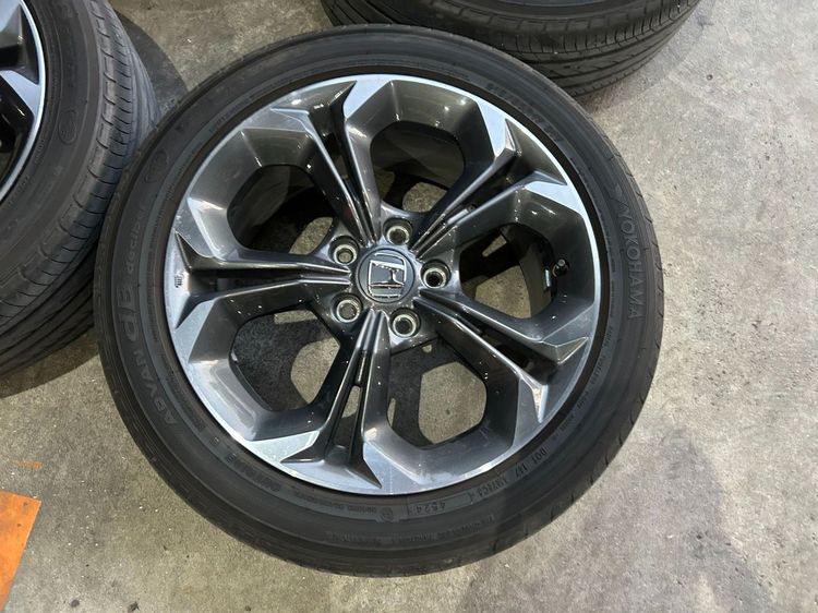 อื่นๆ 17" อื่นๆ แม็กฮอนด้า ขอบ17 พร้อมยางโยโกฮาม่า 215 50 17 ปลายปี24 ยางสวยทุกเส้นใส่ civic ได้ทุกรุ่นฃ