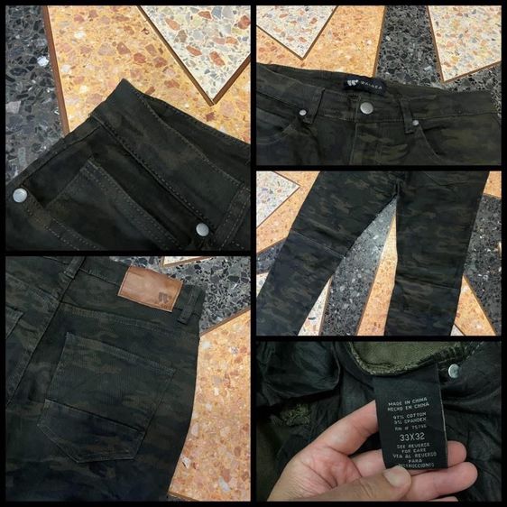 📌WAIMEA- Biker👖 เอว32-33 รูปที่ 6