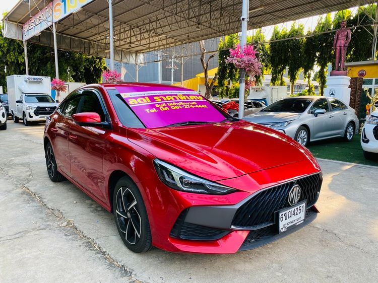 MG MG5 2025 1.5 X Sedan เบนซิน ไม่ติดแก๊ส เกียร์อัตโนมัติ แดง รูปที่ 3