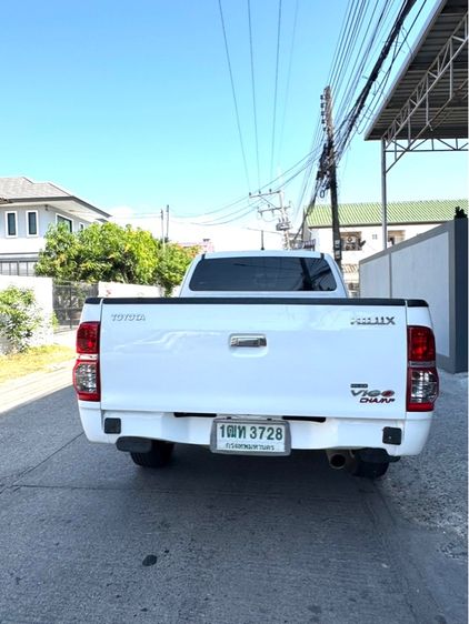 Toyota Hilux Vigo Champ 2015 Smart Cab 2.5 E Pickup ดีเซล ไม่ติดแก๊ส เกียร์ธรรมดา ขาว รูปที่ 4