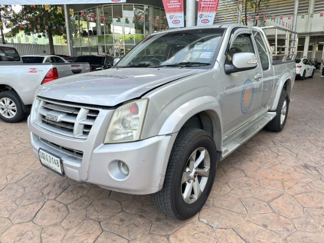 Isuzu D-MAX 2007 2.5 Hi-Lander Pickup ดีเซล ไม่ติดแก๊ส เกียร์ธรรมดา เทา รูปที่ 3