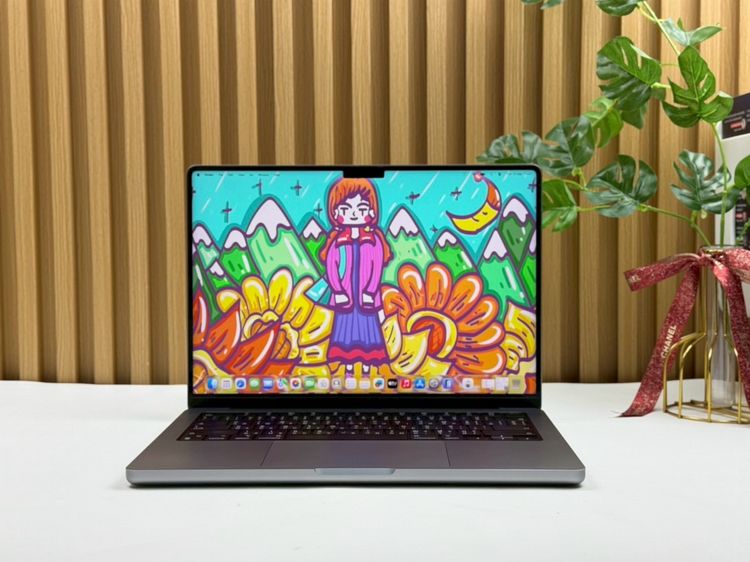 Apple Mackbook Pro 14 Inch แมค โอเอส 16 กิกะไบต์ อื่นๆ ไม่ใช่ MacBook Pro 14-inch M1Pro Ram16GB SSD1TB SpaceGray 