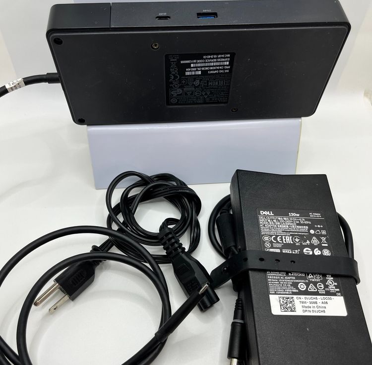 Docking Station Dell WD19S ต่อจอ 3 จอ 4K USB TYPE-C และ A พร้อม Adapter แท้ สภาพใหม่มาก รูปที่ 2
