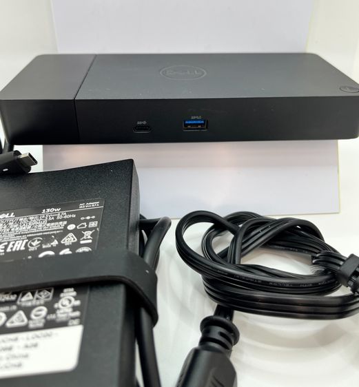 Docking Station Dell WD19S ต่อจอ 3 จอ 4K USB TYPE-C และ A พร้อม Adapter แท้ สภาพใหม่มาก รูปที่ 8