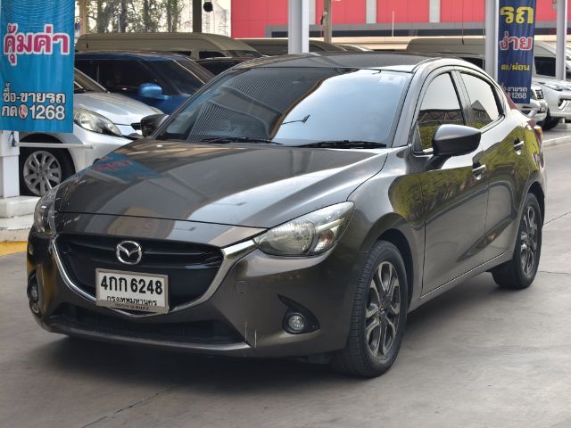 Mazda Mazda 2 2015 1.5 XD High Sedan ดีเซล ไม่ติดแก๊ส เกียร์อัตโนมัติ เทา รูปที่ 3