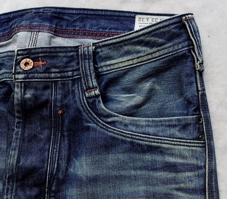 ยีนส์ DIESEL แท้ สีเข้ม รูปที่ 8