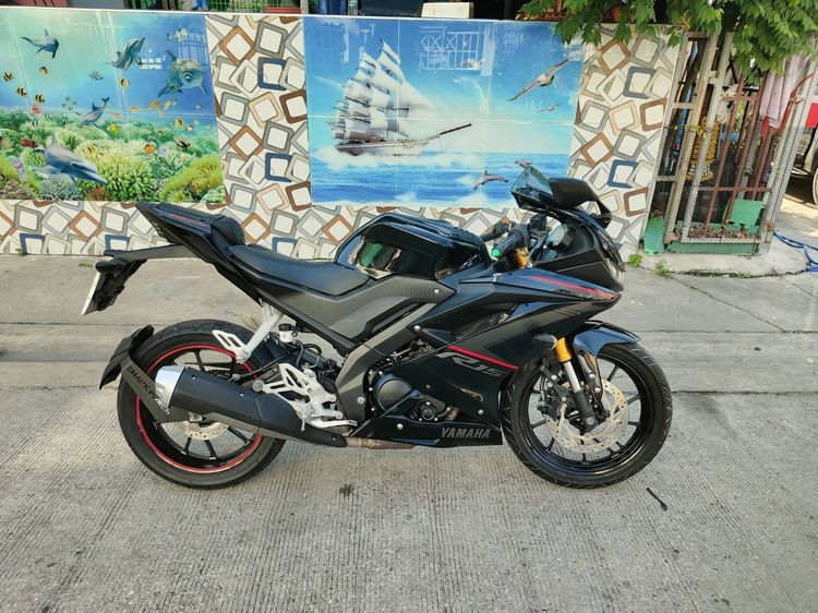 🛵ยังไงก็ขาย R15 ปี 62 เครื่องดี สีสวย สตาร์ทมือ เล่มชุดโอนครบ+เปลี่ยนถ่ายน้ำมันเครื่องฟรี ส่งฟรี30 ก.ม รูปที่ 3
