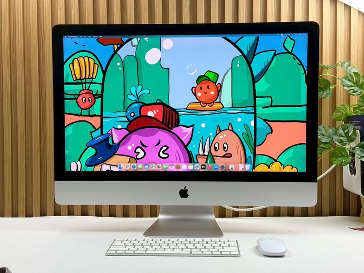 Apple แมค โอเอส 16 กิกะไบต์ อื่นๆ ไม่ใช่ iMac 27-inch Retina 5K 2017 Ram24GB 2.12TB Fusion Drive