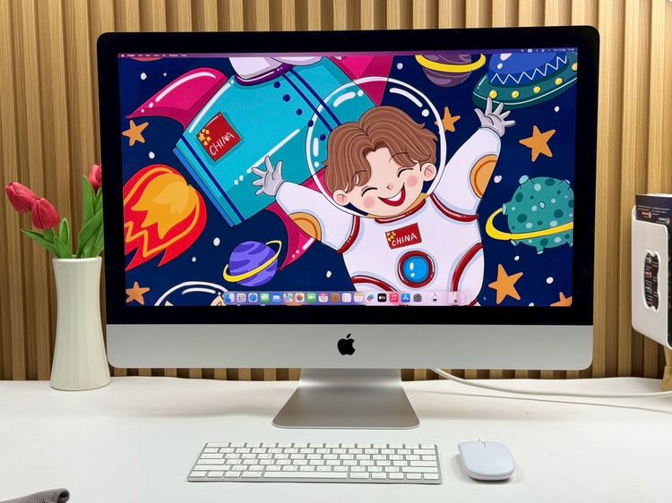 Apple แมค โอเอส 16 กิกะไบต์ อื่นๆ ไม่ใช่ iMac 27-inch Retina 5K 2017 Ram24GB 2.12TB Fusion Drive