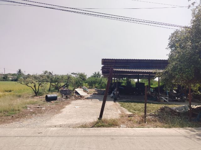 ขายที่ดิน บางเลน จ.นครปฐม ติดถนน 4 เลน เส้นหลัก  บางเลน-ดอนตูม  ตรงข้ามที่ดินติดคลองสาธารณะ  รูปที่ 4