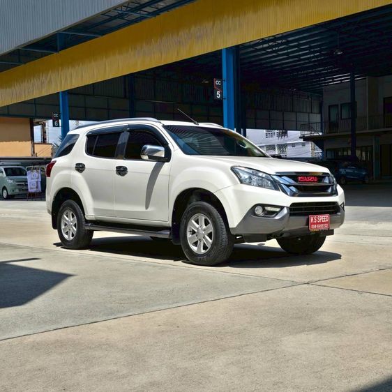 Isuzu MU-X 2015 2.5 Utility-car ดีเซล ไม่ติดแก๊ส เกียร์อัตโนมัติ ขาว รูปที่ 3