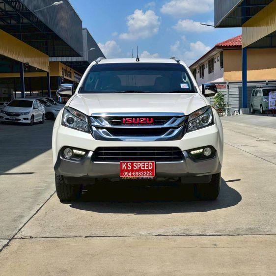 Isuzu MU-X 2015 2.5 Utility-car ดีเซล ไม่ติดแก๊ส เกียร์อัตโนมัติ ขาว รูปที่ 2