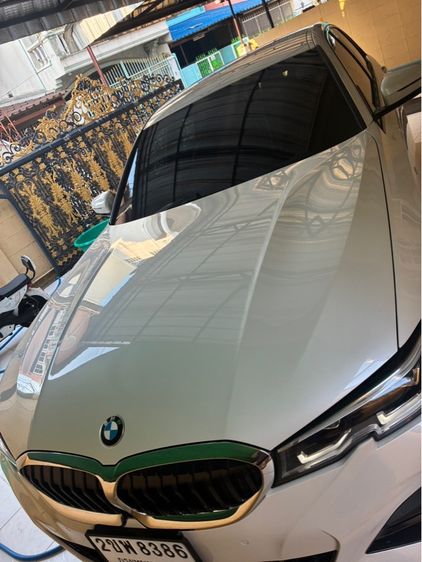 BMW Series 3 2021 320d Sedan ดีเซล ไม่ติดแก๊ส เกียร์อัตโนมัติ ขาว