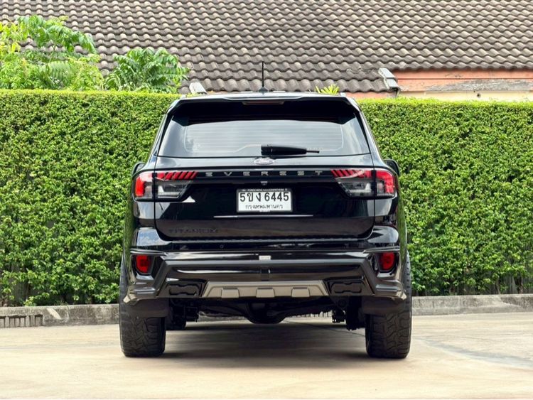 Ford Everest 2024 2.0 Bi-Turbo Titanium+ Utility-car ดีเซล ไม่ติดแก๊ส เกียร์อัตโนมัติ ดำ รูปที่ 4