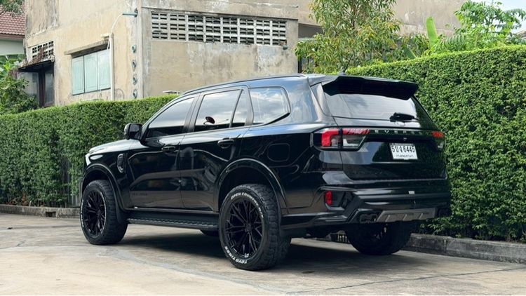 Ford Everest 2024 2.0 Bi-Turbo Titanium+ Utility-car ดีเซล ไม่ติดแก๊ส เกียร์อัตโนมัติ ดำ รูปที่ 2