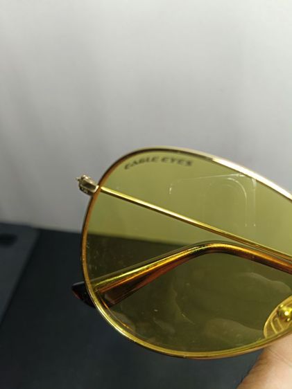 แว่นตา Eagle Eyes ทรง Aviator เลนส์โพลาไรซ์ถนอมสายตา กรอบทองสุดคลาสสิก รูปที่ 5