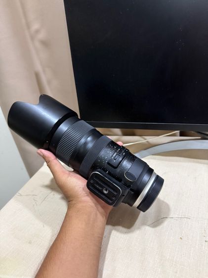 เลนส์ Tamron SP 70-200mm F2.8 Di VC USD G2 Lens for Canon ไม่ฝ้า ไม่รา มีรอยบ้างใช้งานปกติ สอบถามได้ครับ รูปที่ 4