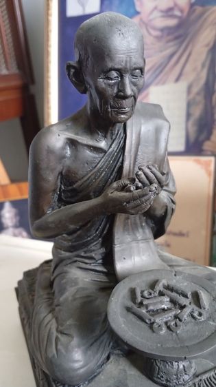 พระบูชาหลวงพ่อกวย ปี62 ออกวัดโฆสิตาราม จ.ชัยนาท ขนาด 5 นิ้ว  รูปที่ 3