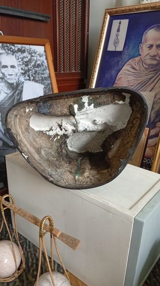 พระบูชาหลวงพ่อปาน วัดบางนมโค อยุธยา หน้าตักประมาณ 9 นิ้ว เนื้อโลหะ รูปที่ 5