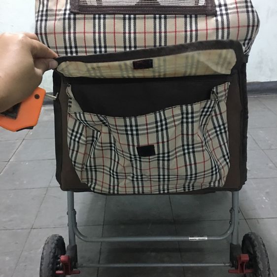 รถเข็นสำหรับสัตว์เลี้ยง มือสอง สภาพดี คันใหญ่ ขนาดกว้าง พับเก็บได้พกพาได้ 4ล้อ รูปที่ 12