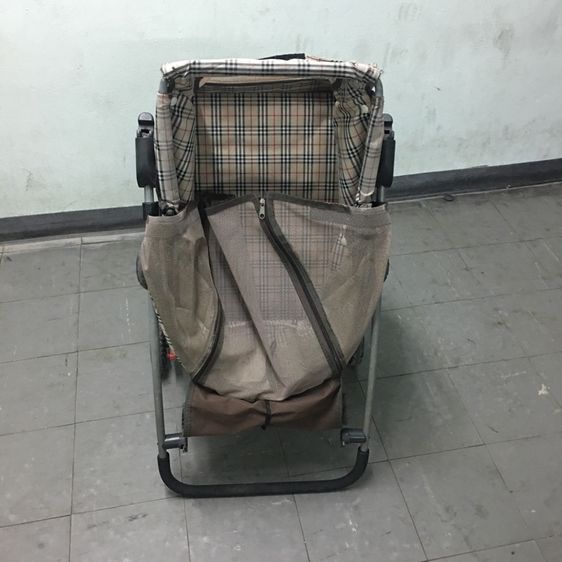 รถเข็นสำหรับสัตว์เลี้ยง มือสอง สภาพดี คันใหญ่ ขนาดกว้าง พับเก็บได้พกพาได้ 4ล้อ รูปที่ 15