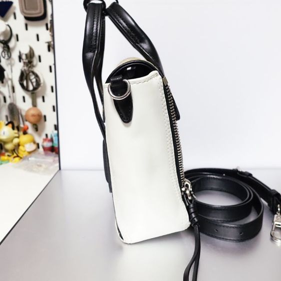 Used Like New 3.1 Phillip Lim
 Pashli Elaphe Leather and Woven Mini Bag รูปที่ 3