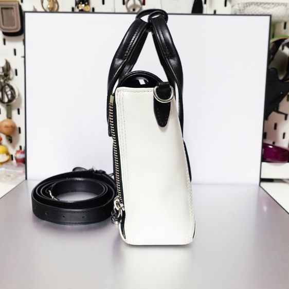 Used Like New 3.1 Phillip Lim
 Pashli Elaphe Leather and Woven Mini Bag รูปที่ 4