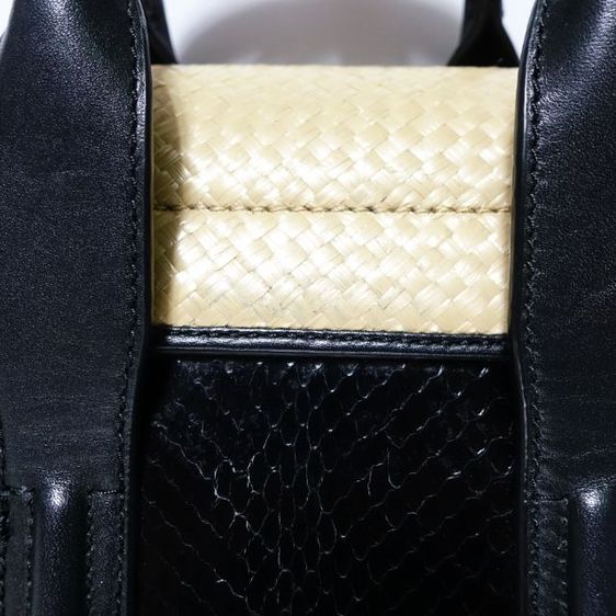 Used Like New 3.1 Phillip Lim
 Pashli Elaphe Leather and Woven Mini Bag รูปที่ 13