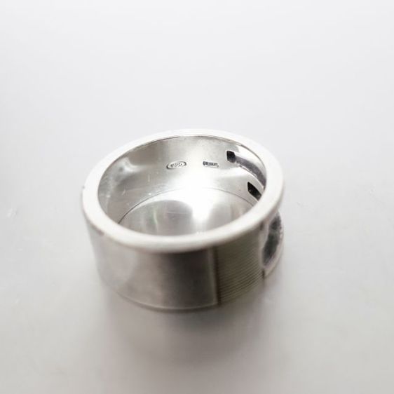 Used GUCCI Branded Cutout G Ring (Silver925) รูปที่ 10