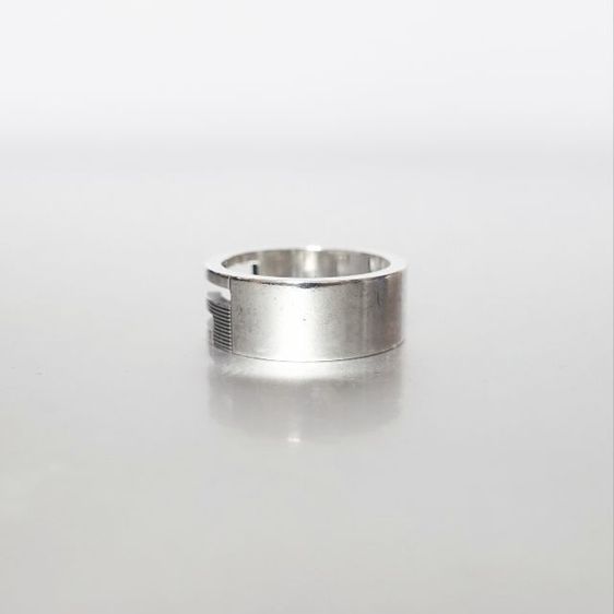 Used GUCCI Branded Cutout G Ring (Silver925) รูปที่ 4