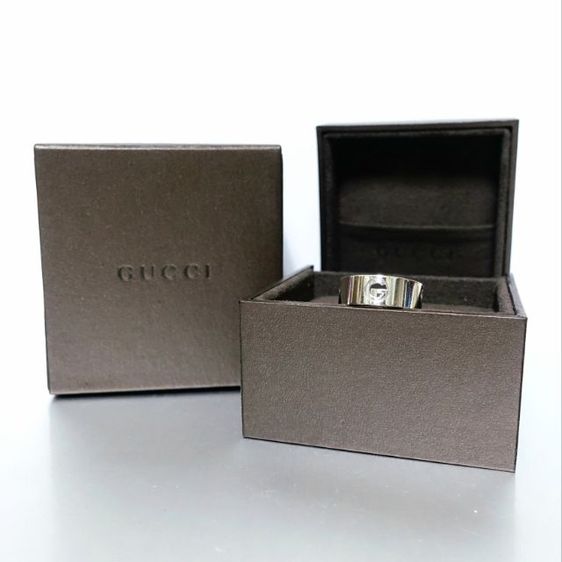 เงิน แหวน Used GUCCI
Cutout G Logo Ring (Silver925)