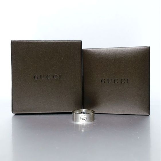 Used GUCCI
Cutout G Logo Ring (Silver925) รูปที่ 2