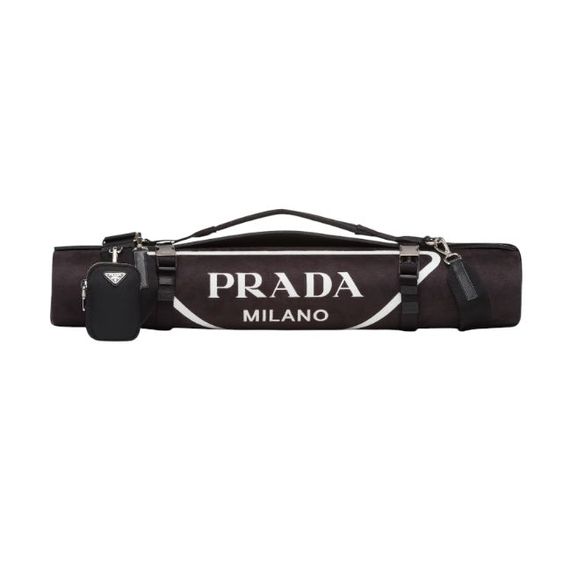 New PRADA
Yoga Mat with Strap and Mini Nylon Bag
