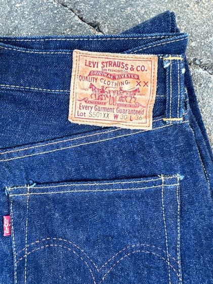 LVC 1944 S501xx big E made in usa รูปที่ 2