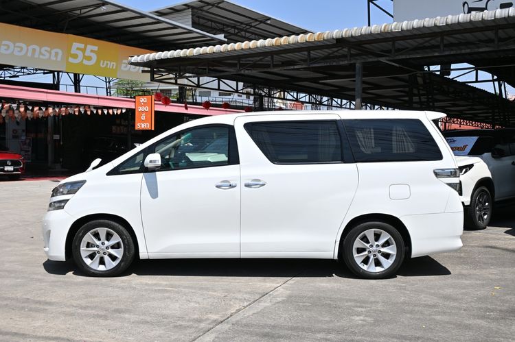 Toyota Vellfire 2008 2.4 V Van เบนซิน ไม่ติดแก๊ส เกียร์อัตโนมัติ ขาว รูปที่ 4