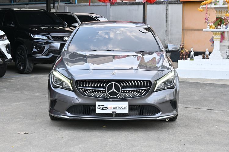 Mercedes-Benz CLA-Class 2018 CLA200 Sedan เบนซิน ไม่ติดแก๊ส เกียร์อัตโนมัติ เทา รูปที่ 2