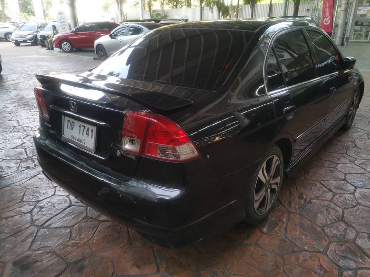Honda Civic 2004 1.7 VTi Sedan เบนซิน LPG เกียร์อัตโนมัติ ดำ รูปที่ 4
