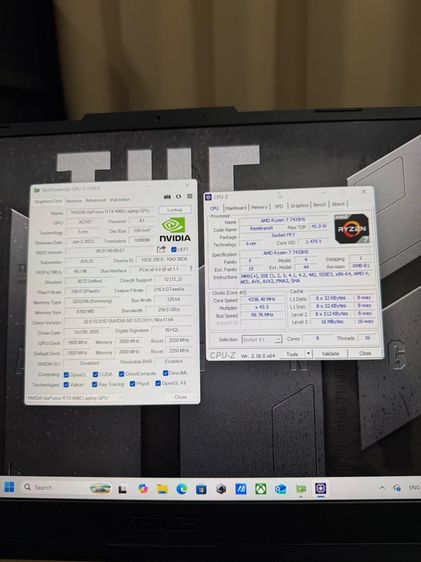 Notebook Asus TUF Gaming A15 FA507NVR - LP037W การ์ดจอ RTX4060 แรงๆ อัพแรม 32GB รูปที่ 10